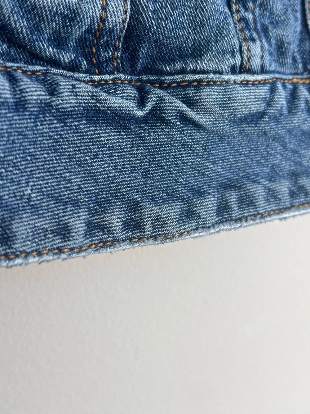 Free People jean jacket (no tag - fits like XS) - Picture 4 of 8